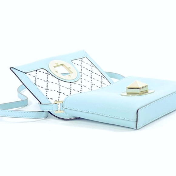 Kate Spade New York Newbury Lane Sally Crossbody Blue Hydrangea - Picture 4 of 14